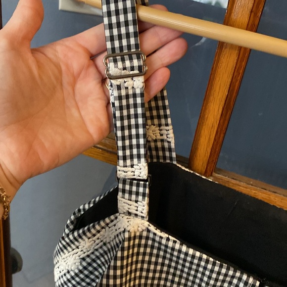 SOLD - Adalyn Rae Gingham Ruffle High-Low Dress - Picture 6 of 10